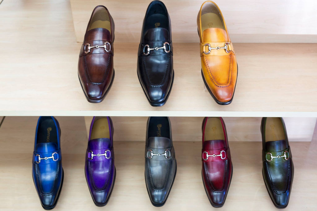 Carrucci Calfskin Loafer - Cognac
