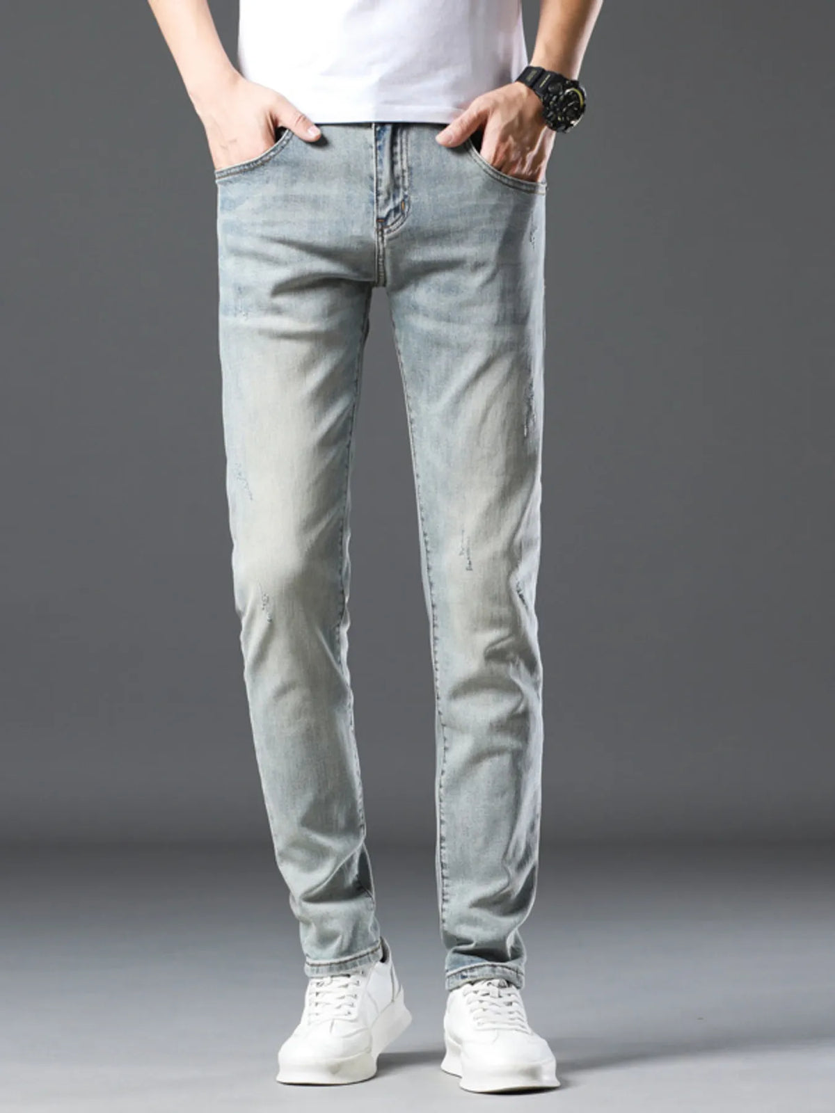 Men's Wash Slim Fit Jeans