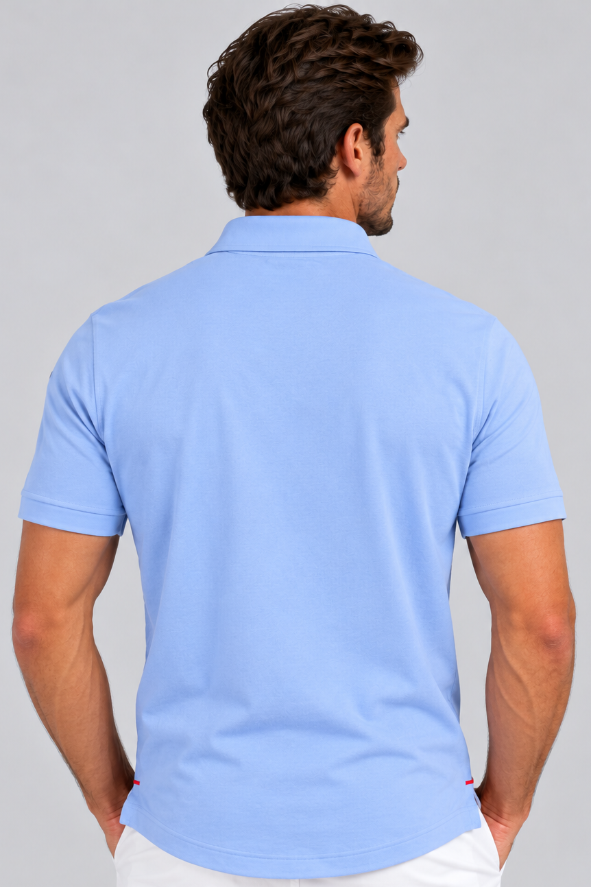 Buki Cinqo Polo - Cool Blue