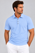 Buki Cinqo Polo - Cool Blue