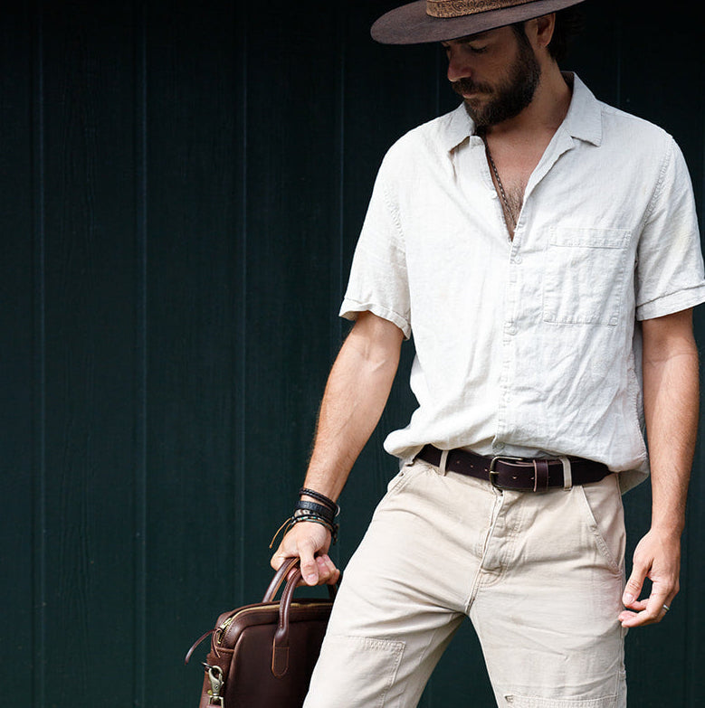 Leather Workman Belt - USA Made