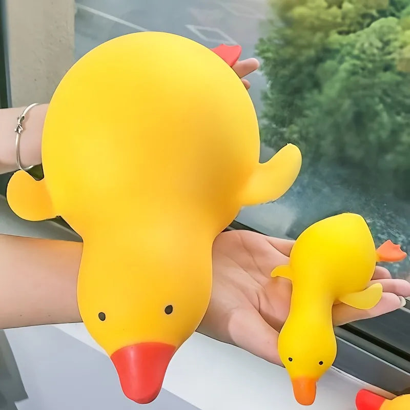 Squishy Antistress Duck Fidgets Toys Cute Goose Animals Vent Toys for Kids Adults Decompression Stretch Toys Friends Best Gift-4