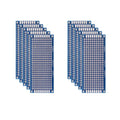 5/10PCS PCB Board Prototype Board Blue 2x8/3x7/4x6/5x7/7x9cm Double Sided Circuit Boards For DIY Soldering Project-5