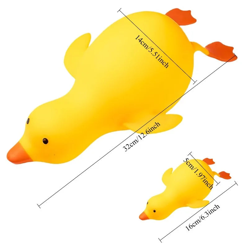 Squishy Antistress Duck Fidgets Toys Cute Goose Animals Vent Toys for Kids Adults Decompression Stretch Toys Friends Best Gift-2