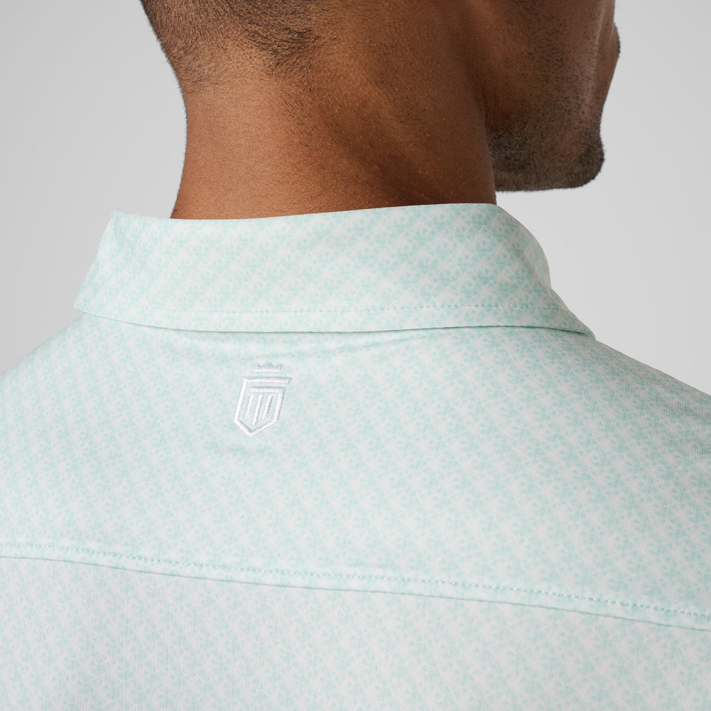 Athletic Tech Printed Polo