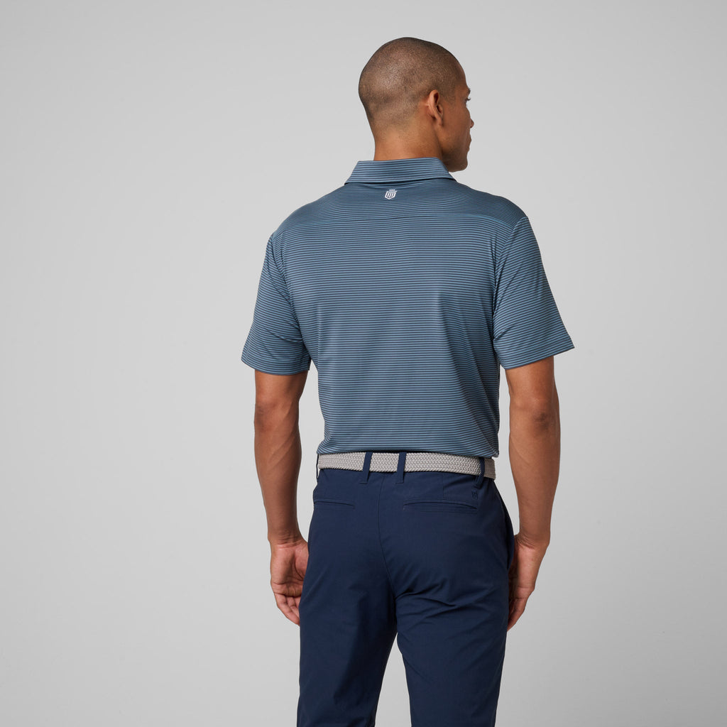 Athletic Tech Stripe Polo