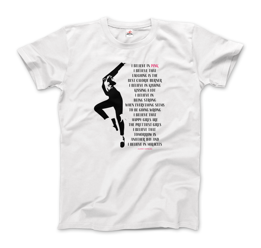I Believe in Pink Quote t-shirt-5