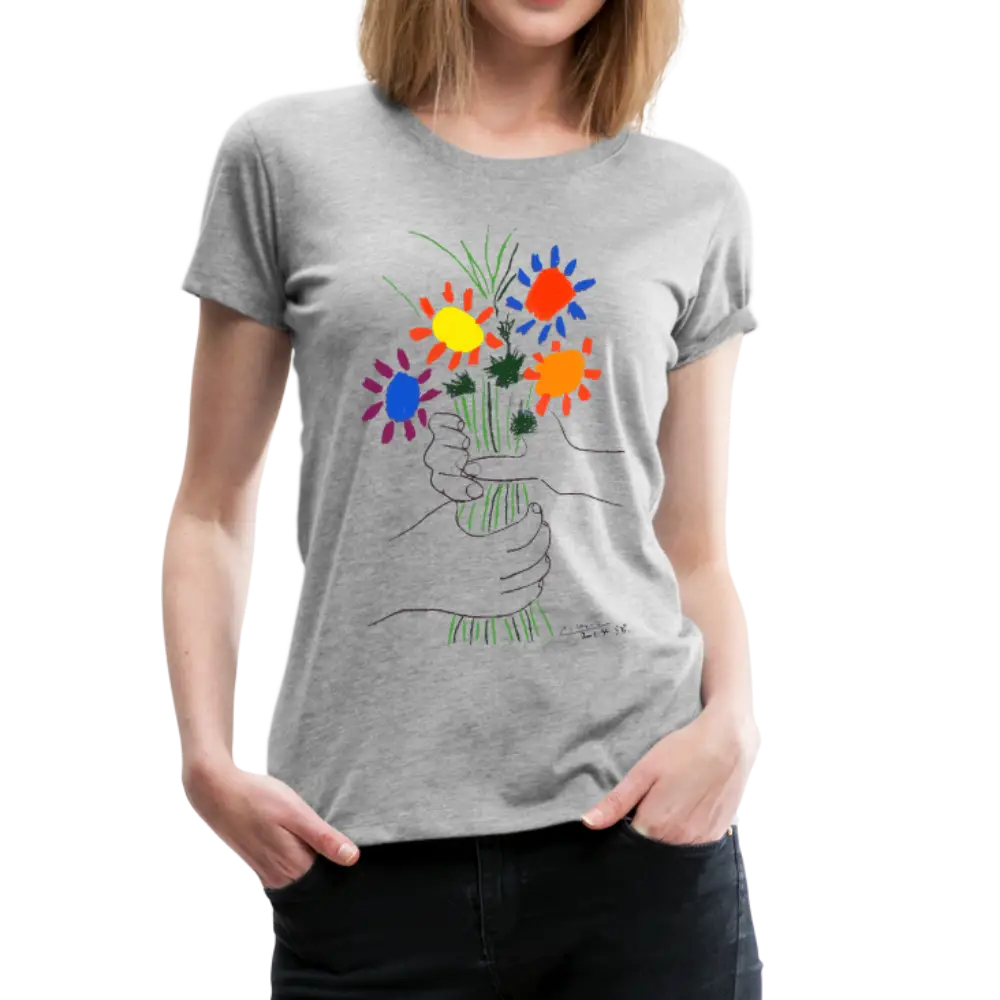 Pablo Picasso Bouquet of Peace 1958 artwork t-shirt-3